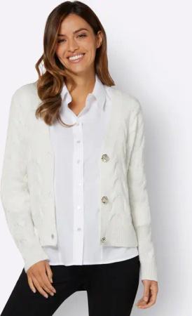 Feinstrickjacke