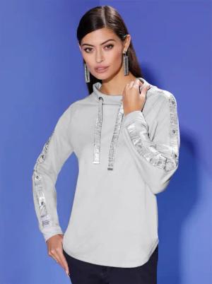 Stehkragenshirt