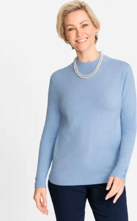 Stehkragenpullover