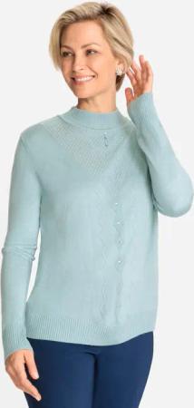 Stehkragenpullover