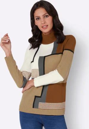 Stehkragenpullover
