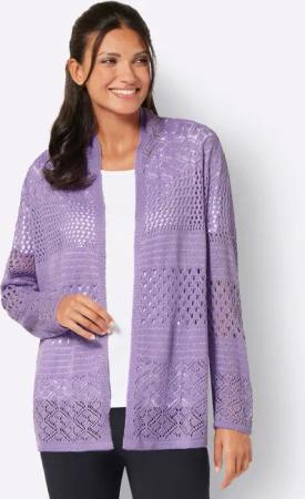 Ajourstrickjacke