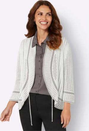Ajourstrickjacke