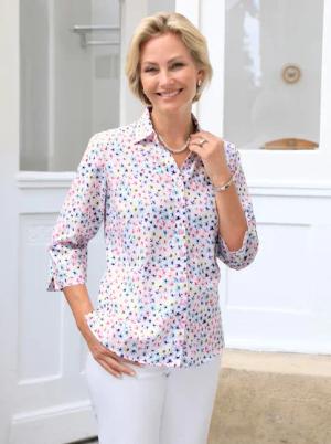 Druckbluse