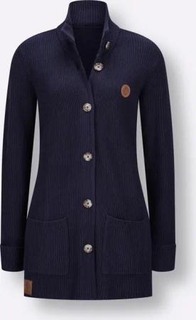 Longstrickjacke