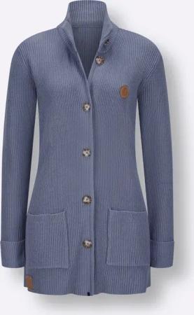 Longstrickjacke