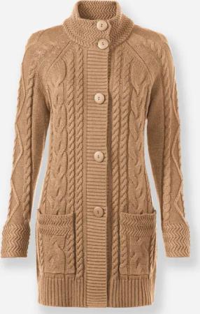 Longstrickjacke