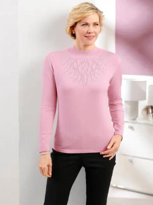 Stehkragenpullover