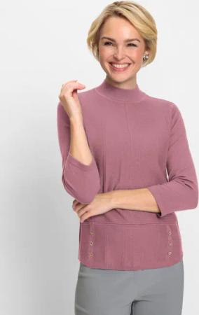 Stehkragenpullover