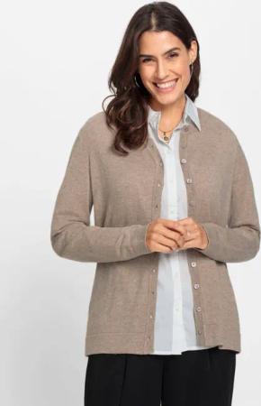 Feinstrickjacke