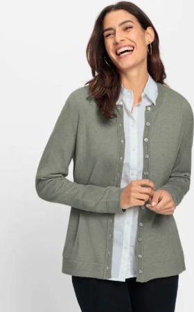 Feinstrickjacke