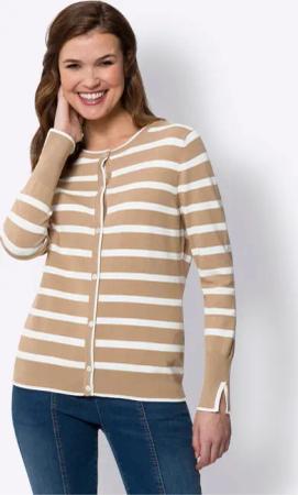 Feinstrickjacke