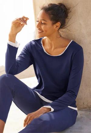 2-in-1-Langarmshirt