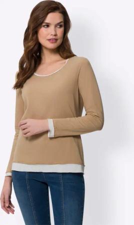 2-in-1-Langarmshirt