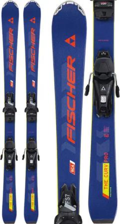 Fischer - The Curv PRO 23/24 Kinderski inkl. FS 4 GripWalk CA JRS Bindung (110-130cm)