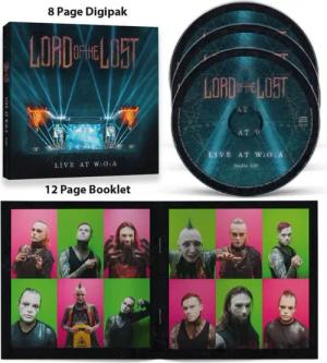 LIVE at W:O:A von Lord Of The Lost - CD & DVD & Blu-ray (Box)