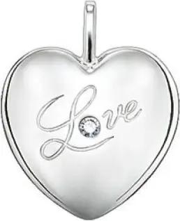 Thomas Sabo Anhänger - Sweet Diamonds - Herz LOVE SD_PE0017-153-14
