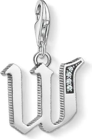 Thomas Sabo Charm - Buchstabe W Silber - 1603-643-21