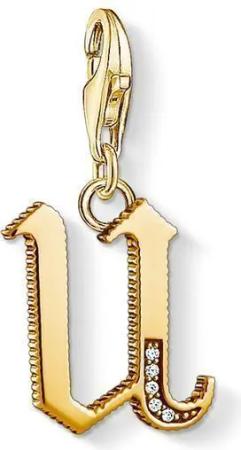 Thomas Sabo Charm - Buchstabe U Gold - 1627-414-39