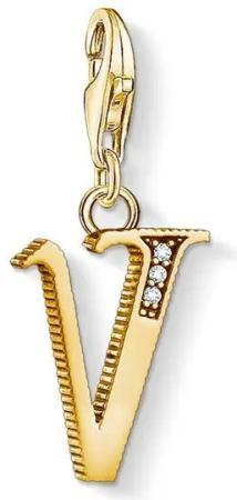 Thomas Sabo Charm - Buchstabe V Gold - 1628-414-39
