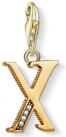 Thomas Sabo Charm - Buchstabe X Gold - 1630-414-39