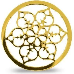 Quoins Anhänger - Blüte Gold - 982500544
