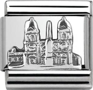Nomination Classic - Around The World - Edelstahl Silber - Piazza di Spagna - 330105/16