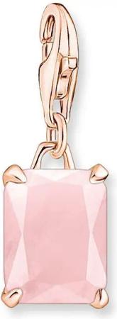Thomas Sabo Charm - Großer Stein Rosa - 1867-536-9