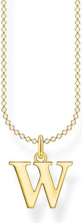 Thomas Sabo Halskette - Buchstabe W - KE2032-413-39-L45V