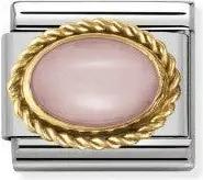 Nomination Classic - Composable Classic - Gold und Opalmondschein-Stein - 030507/22