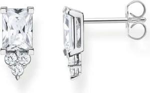 Thomas Sabo Ohrstecker - Weißer Stein - H2173-051-14