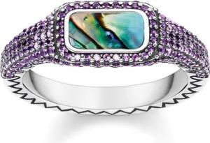 Thomas Sabo Ring - Glam and Soul - Farbenspiel Lila - TR2233-991-7