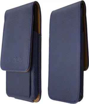 caseroxx Handytasche Cas de couverture pour Sharp A1 en bleu, Kreditkartenfächer (siehe Bilder)