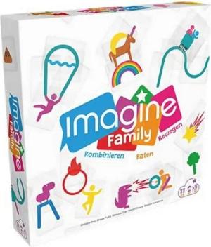 Asmodee Spiel Kartenspiel - Imagine Family, Brettspiel