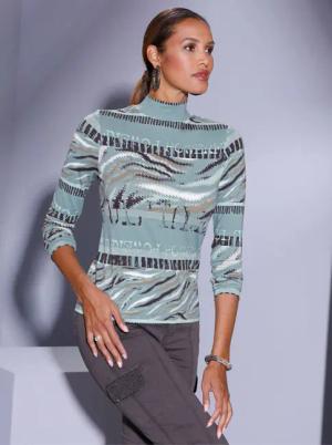 Stehkragenshirt