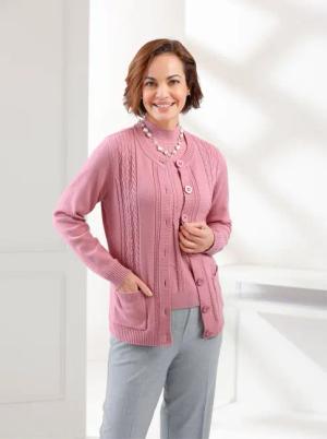 Feinstrickjacke