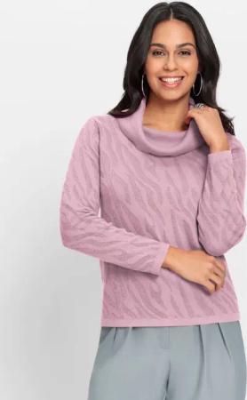 Jacquard-Pullover