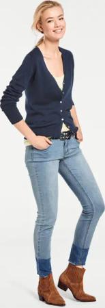 Feinstrickjacke