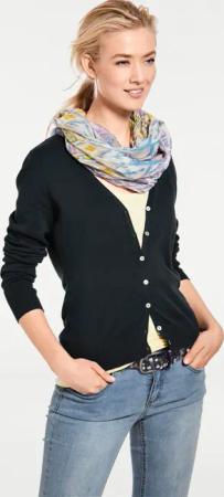 Feinstrickjacke