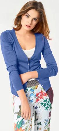 Feinstrickjacke