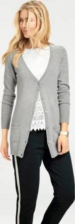 Feinstrickjacke
