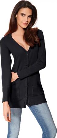 Feinstrickjacke