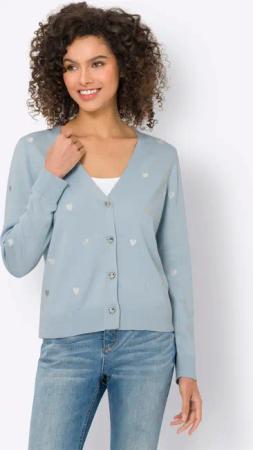Feinstrickjacke