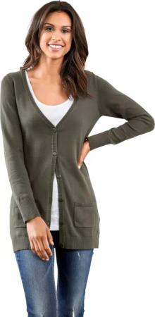 Feinstrickjacke