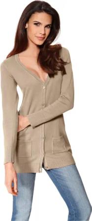 Feinstrickjacke