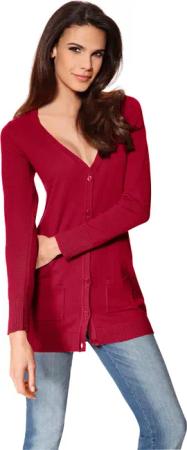 Feinstrickjacke