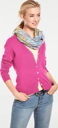 Feinstrickjacke