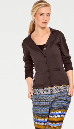 Feinstrickjacke