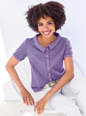 Jeansbluse
