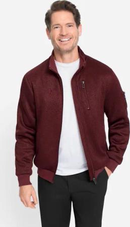 Strickfleece-Jacke